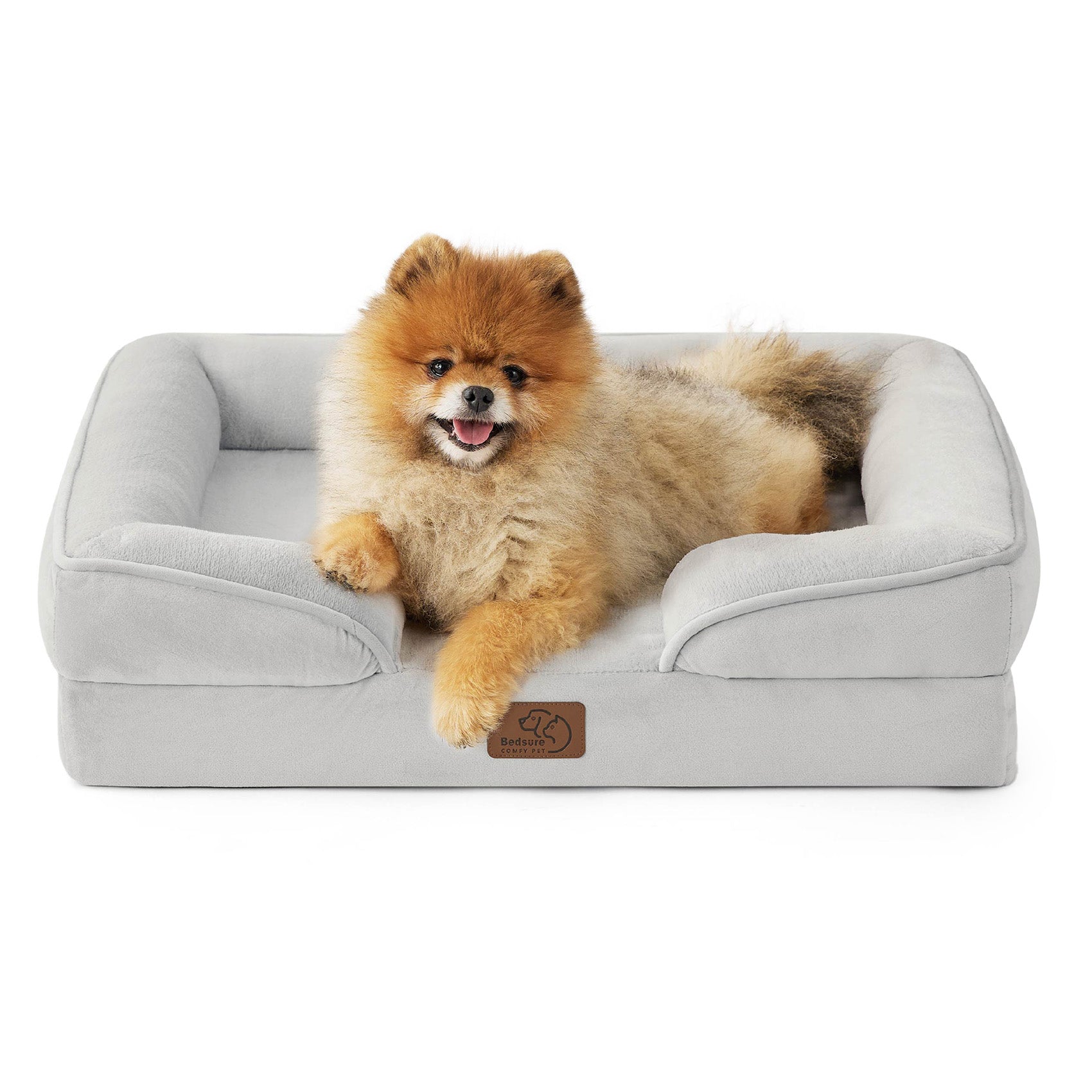Orthopedic Flannel Dog Sofa