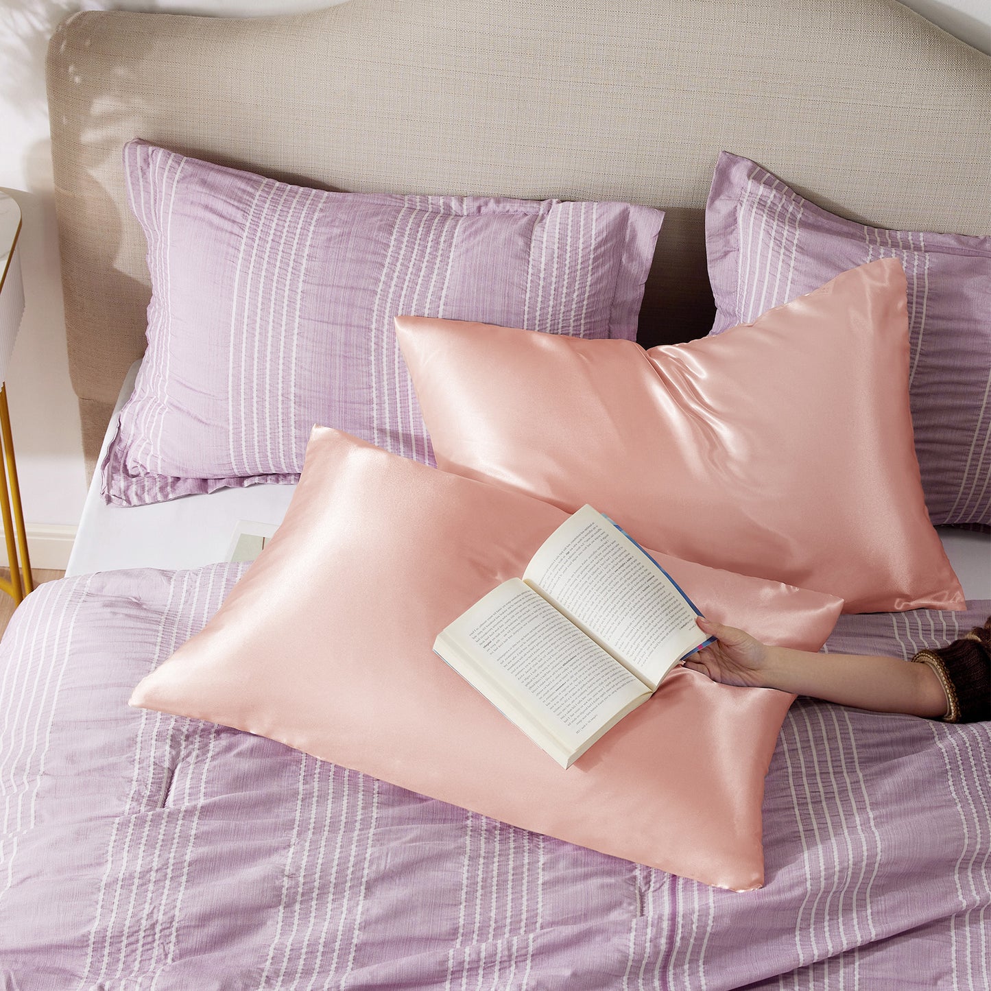 GentleSoft™ Solid Satin Pillowcase