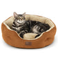 Solid Round Pet Bed
