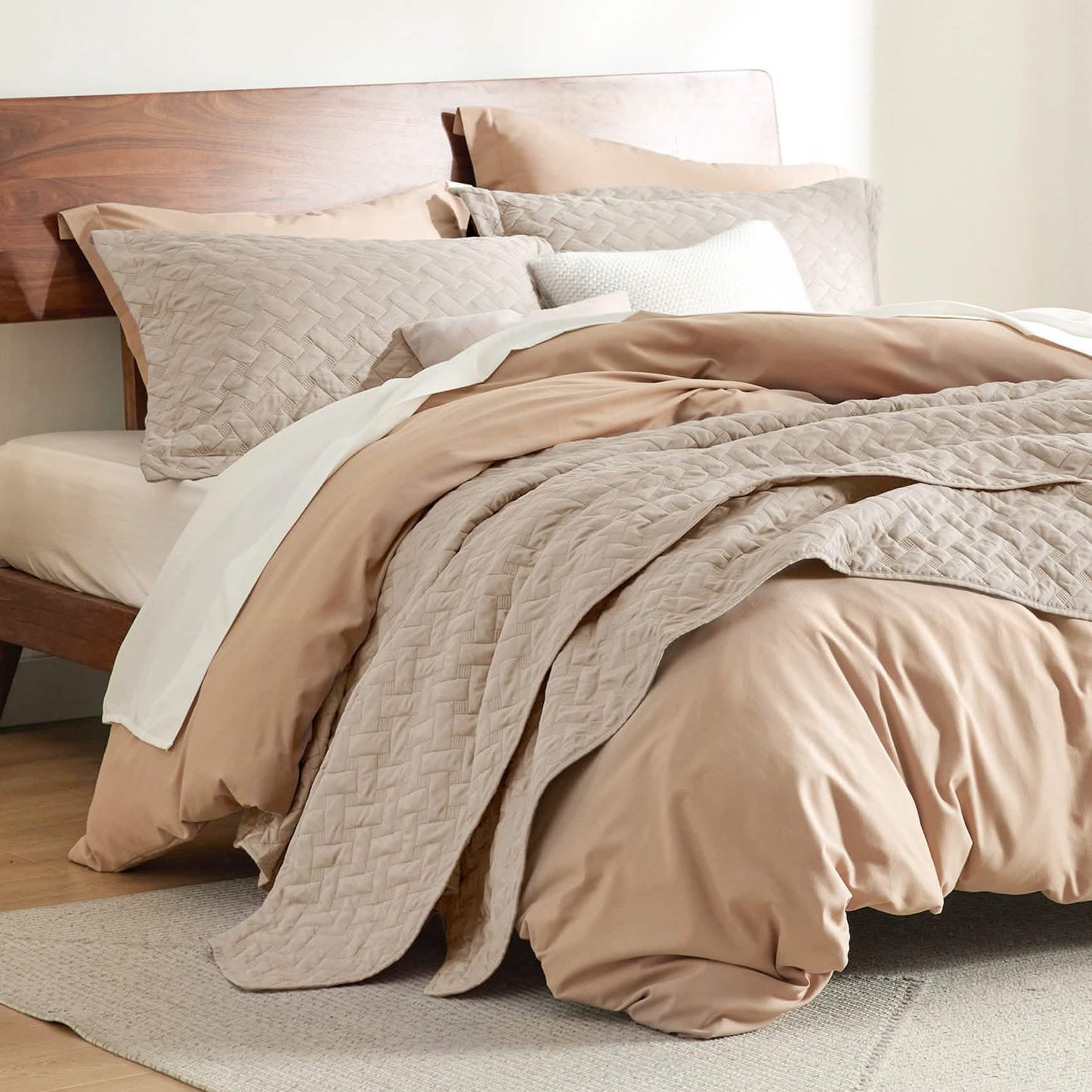 Basket-weave Quilt Set