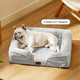 Orthopedic Flannel Dog Sofa