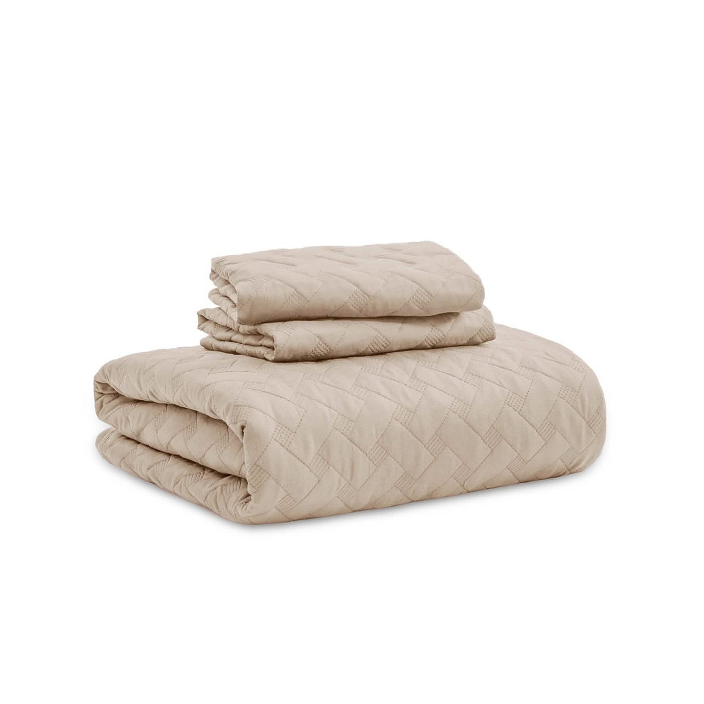 Basket-weave Quilt Set