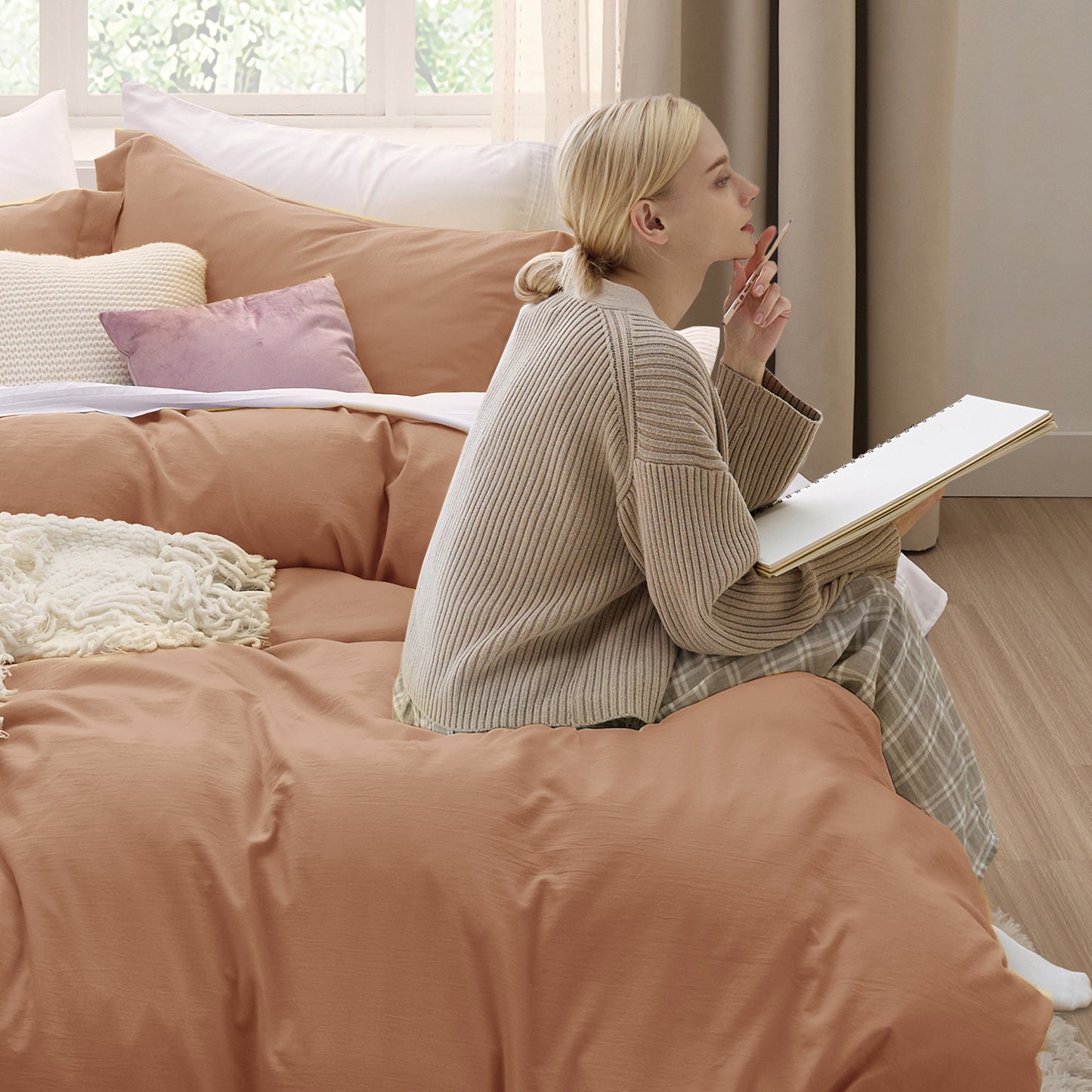 GentleSoft™ Ultra Soft Hypoallergenic Microfiber Duvet Cover Set