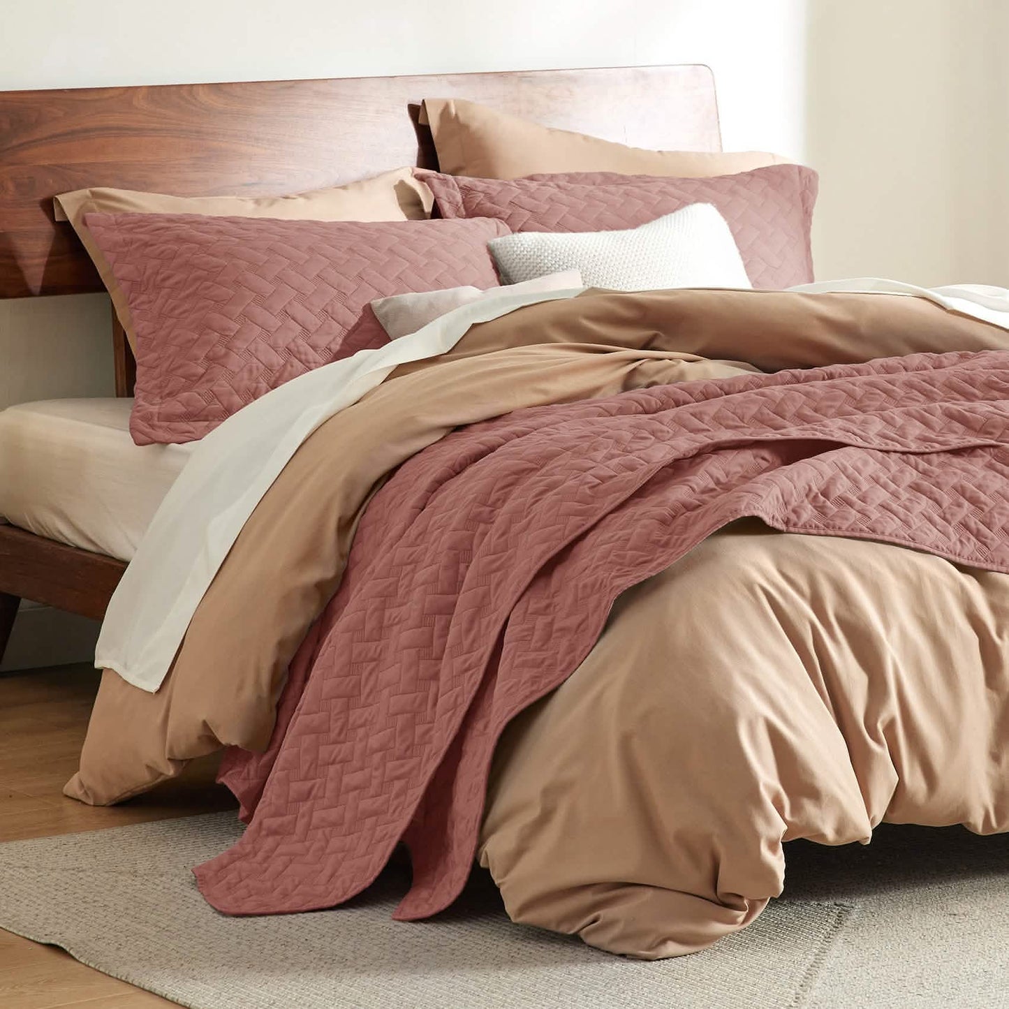 Basket-weave Quilt Set