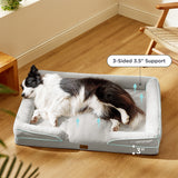 Orthopedic Flannel Dog Sofa