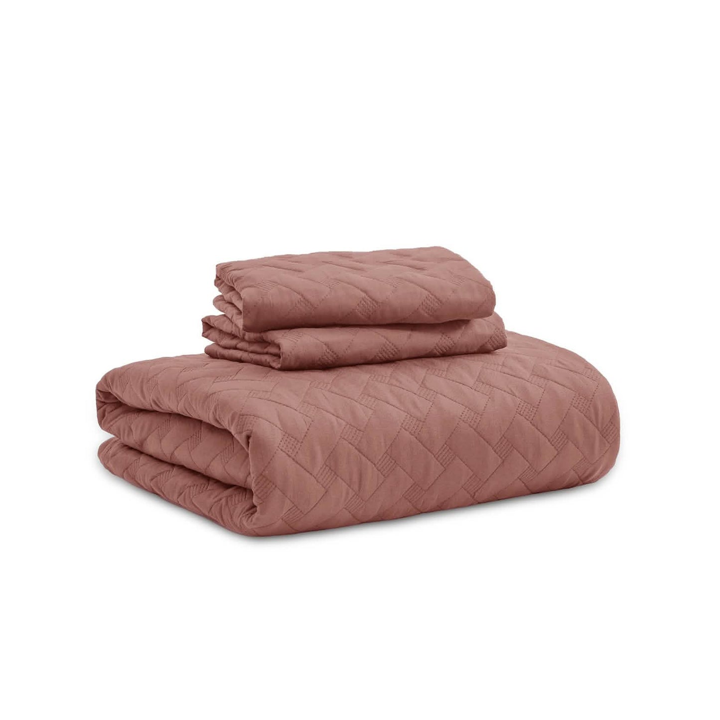 Basket-weave Quilt Set