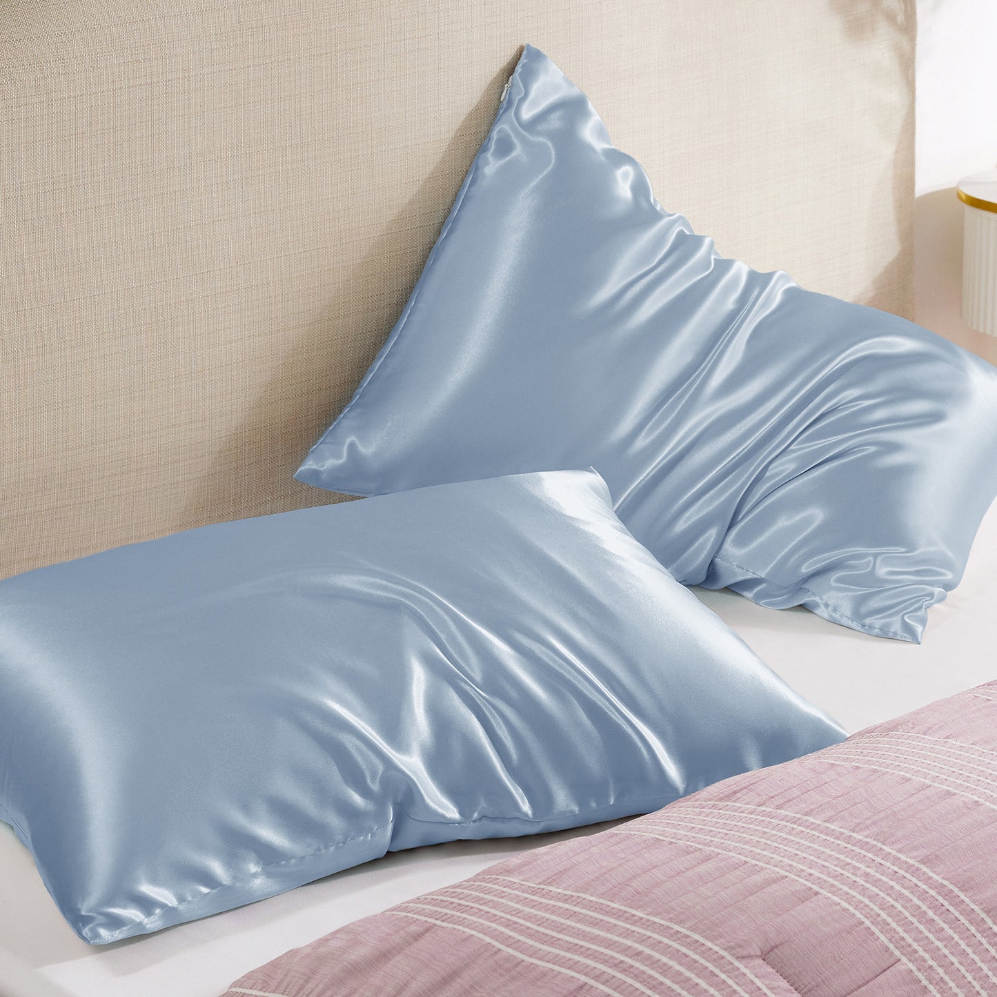 GentleSoft™ Solid Satin Pillowcase