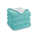 Sherpa and Fleece Reversible Blanket