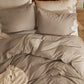 GentleSoft® Cotton Linen Hybrid Duvet Cover Set