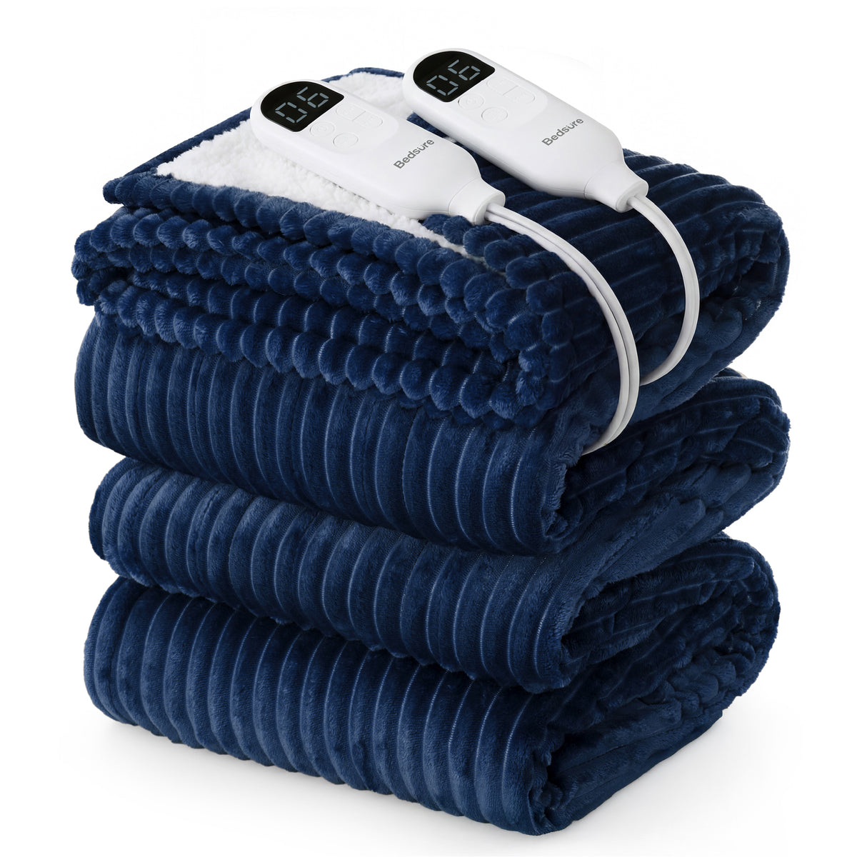 Ribbed Heated Blanket