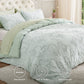 Graceful Bow Jacquard Comforter Set