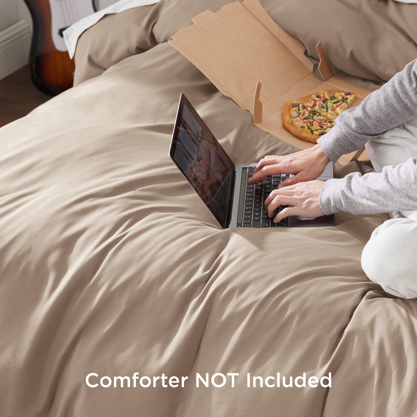 Brushed Microfiber Duvet Cover Set