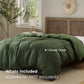 Modern Waffle Weave Textured Duvet Cover