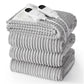 Ribbed Heated Blanket