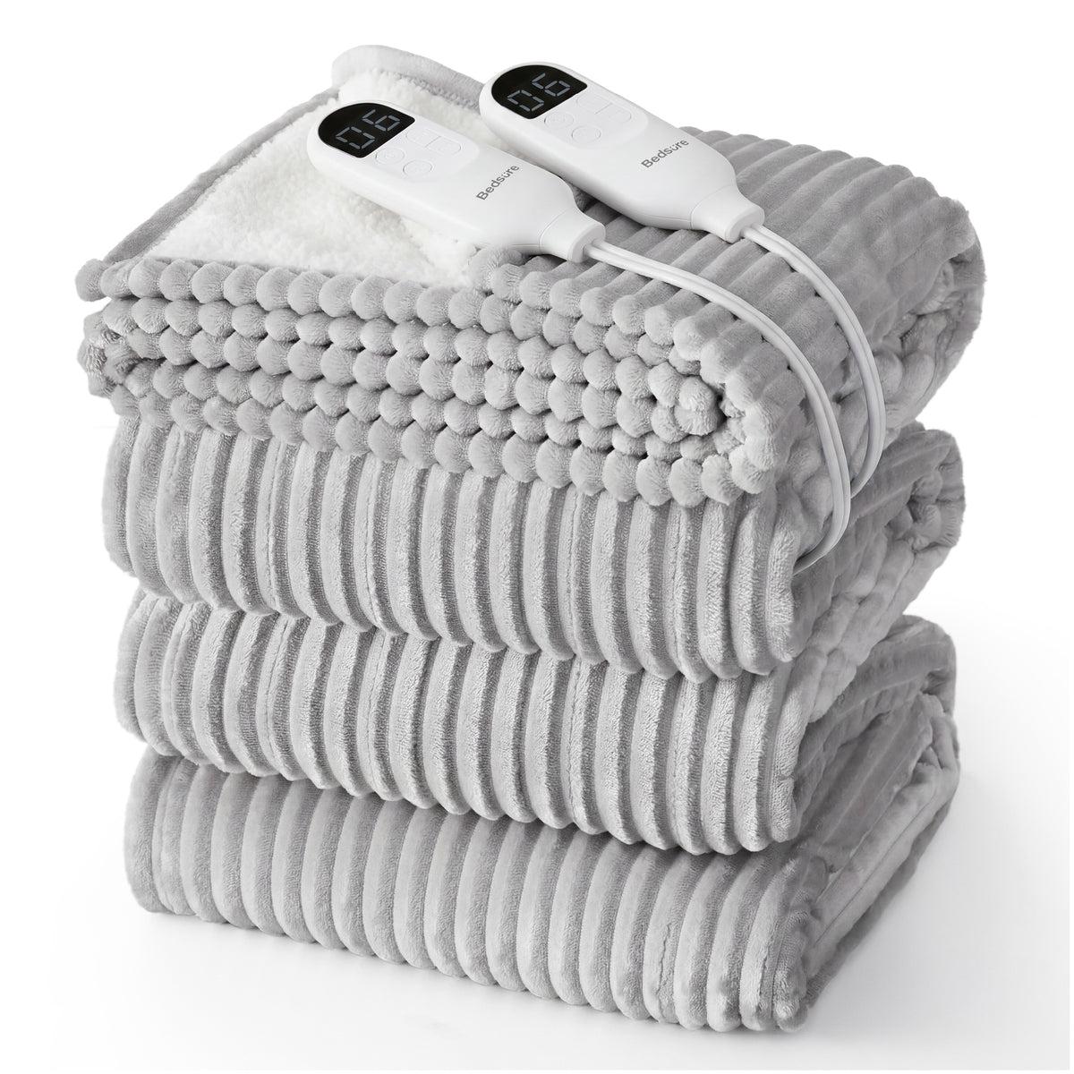 Ribbed Heated Blanket