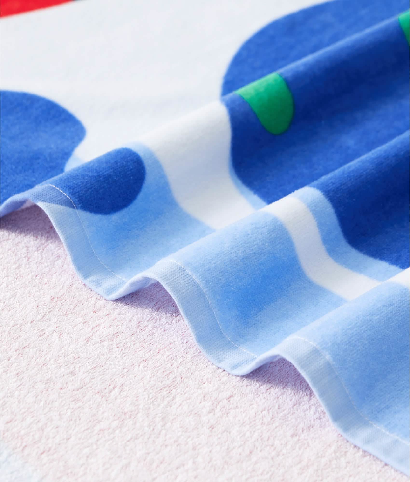 U by 100% Cotton - Watercolors Oversized Beach Towel