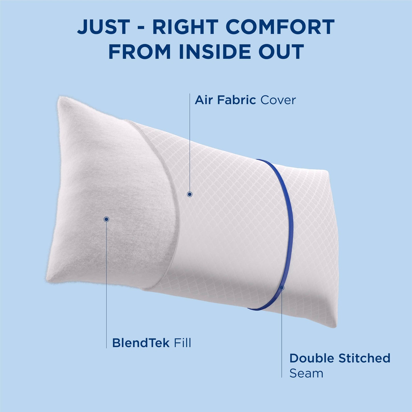 Diamond Pattern Pillows 2pk