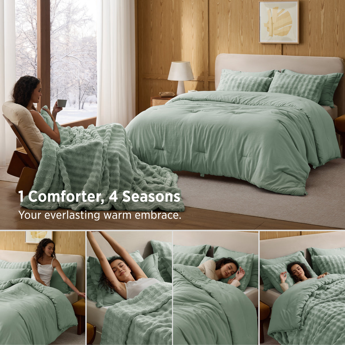 CloudBubble 2-in-1 Comforter Set