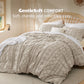 Boho Tufted Embroidery Duvet Cover Set