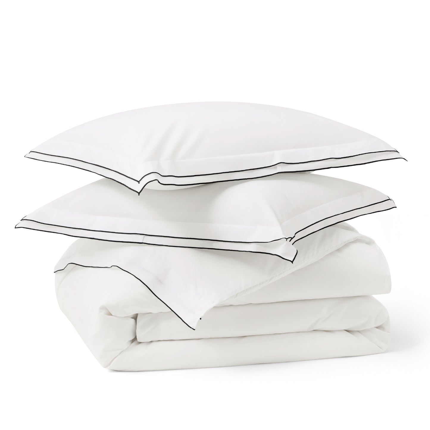 GentleSoft® Cotton Embroidered Hotel Duvet Cover Set