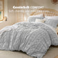 Boho Tufted Embroidery Duvet Cover Set