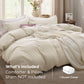 Prewashed Cotton-Like Microfiber Duvet Cover