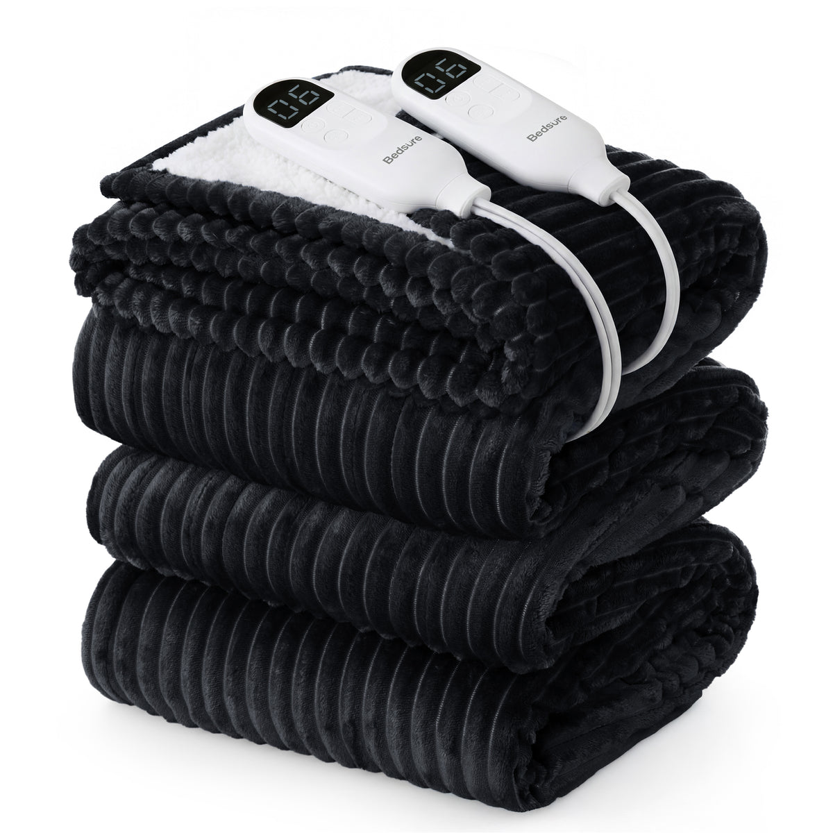 Ribbed Heated Blanket