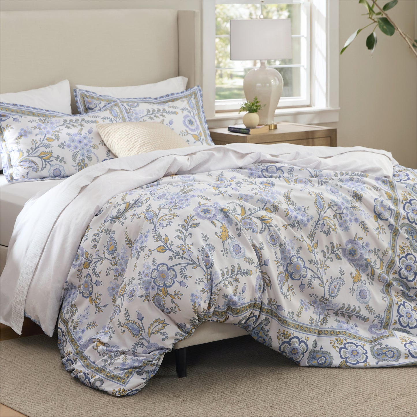 Floral Comforter Set