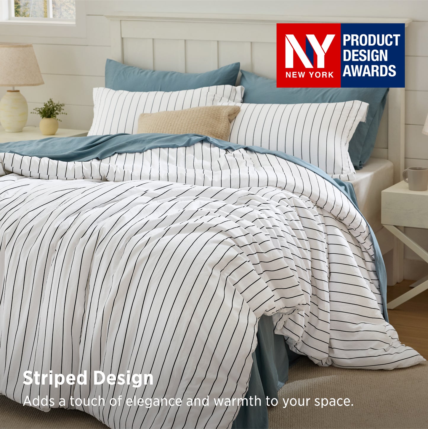 Gingham Comforter Set
