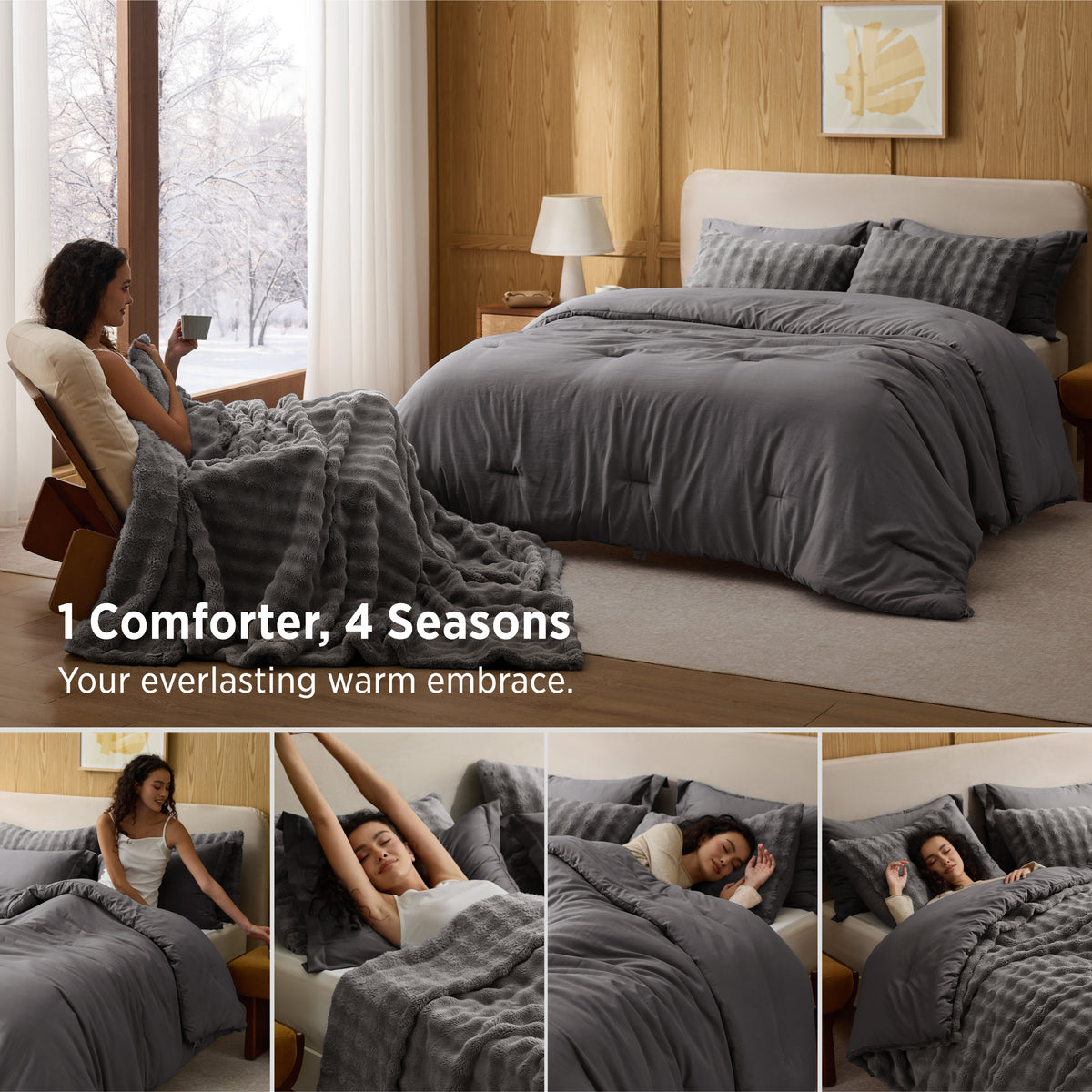CloudBubble 2-in-1 Comforter Set