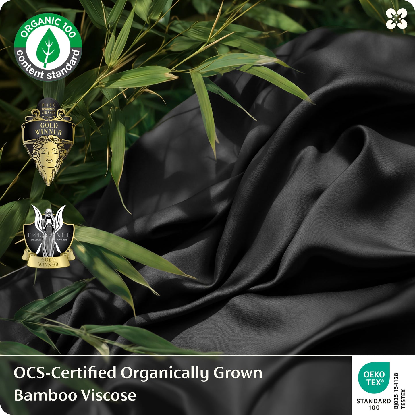 PureWoven™ Organically Grown Bamboo Viscose Sheet Set