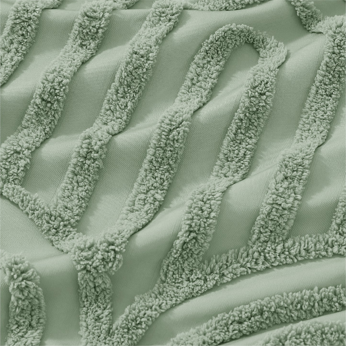 Fluffy Arch Tufted Comforter Set