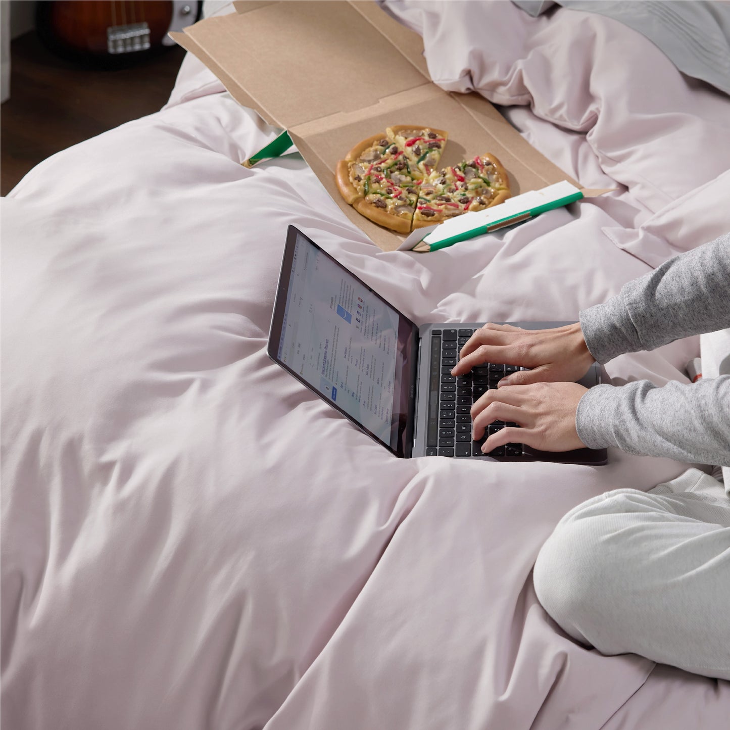 Brushed Microfiber Duvet Cover Set