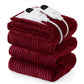 Ribbed Heated Blanket