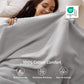 Pure Cutton Baske Weave Blanket