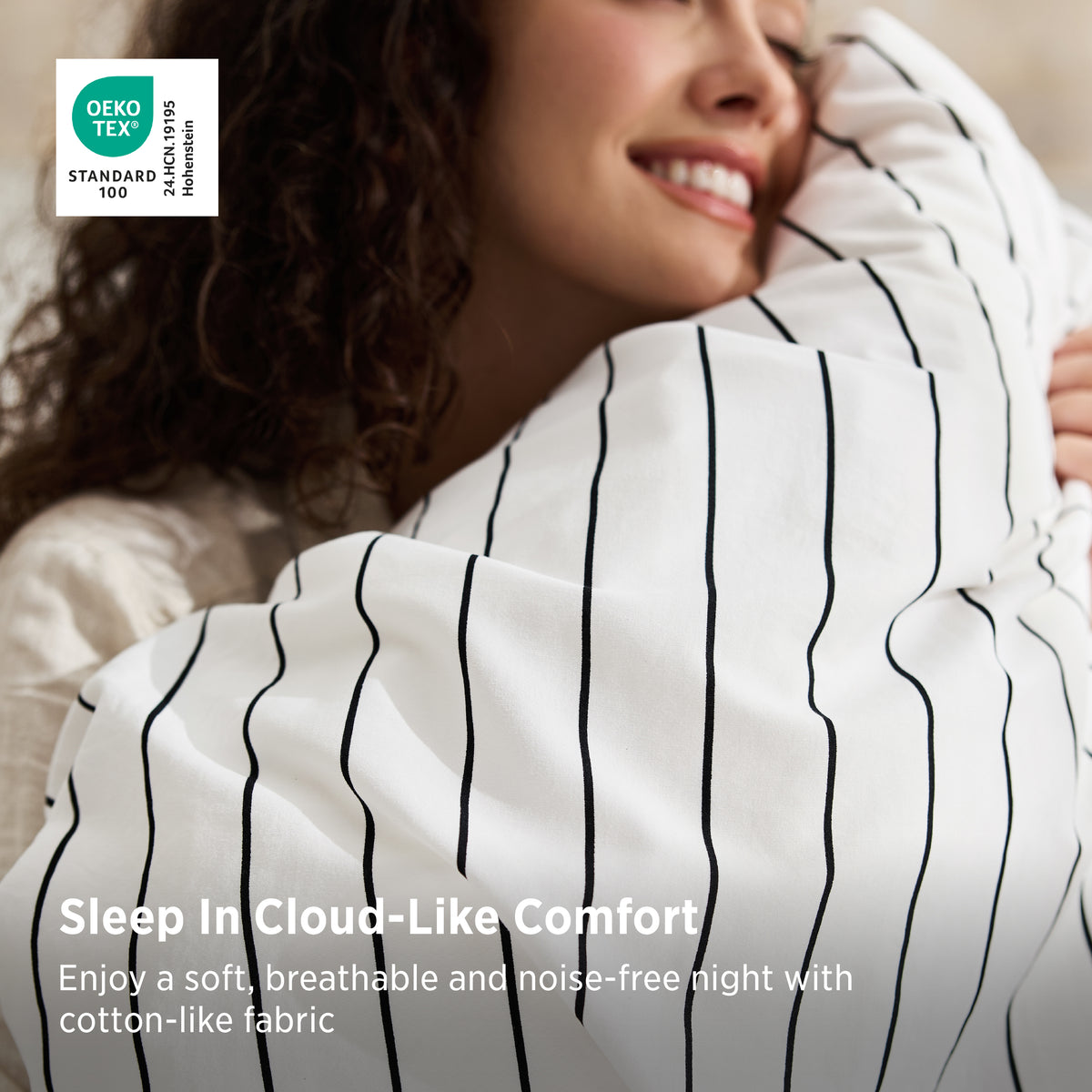 Timeless Striped Duvet Cover Set