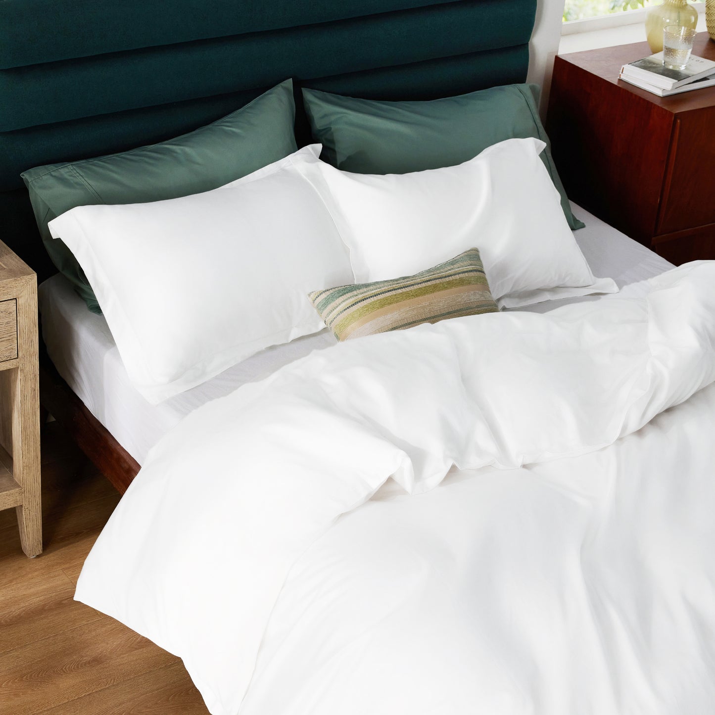 Lyocell Cotton Hybrid Duvet Cover Set