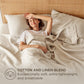 GentleSoft® Cotton-Linen Blend Sheet Set