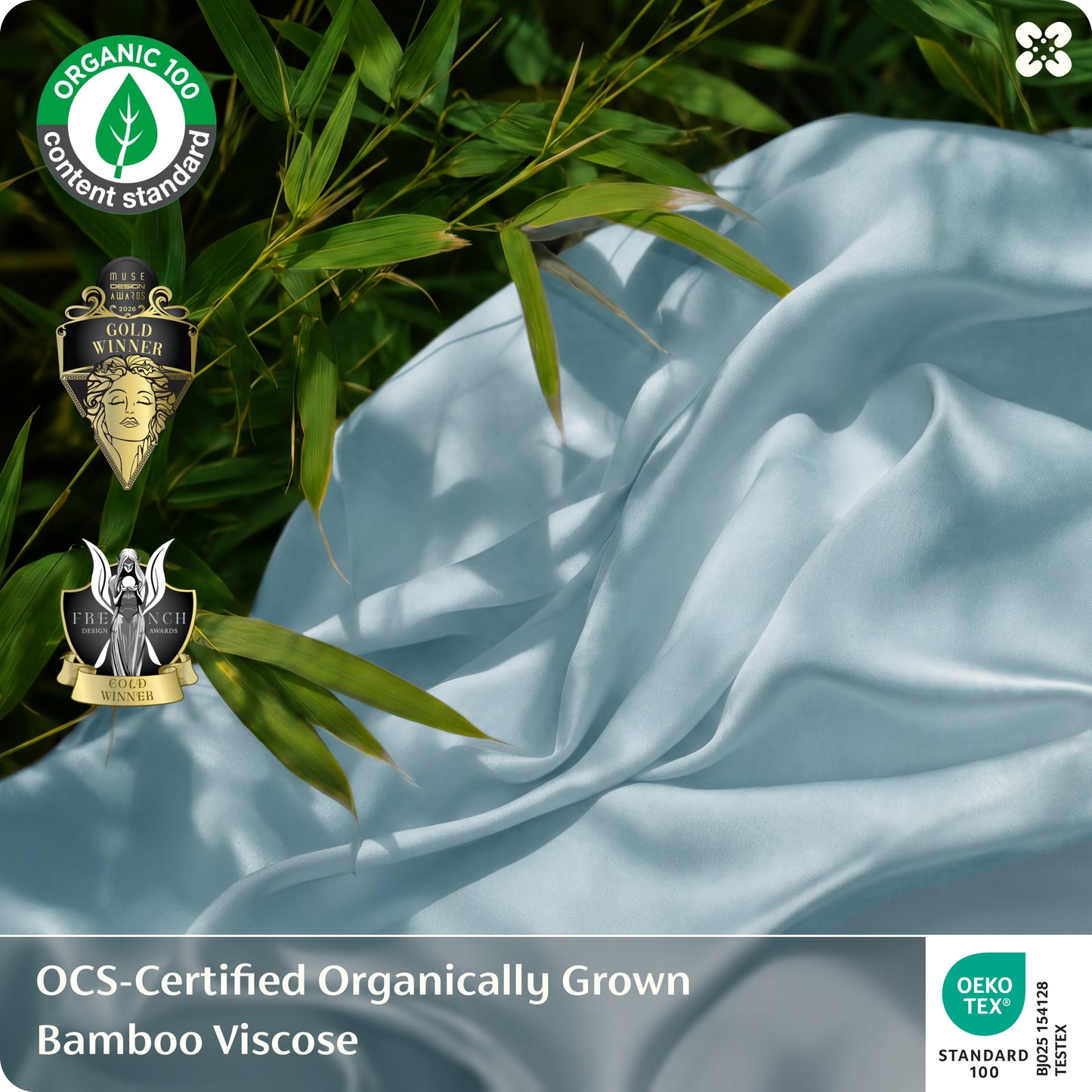 PureWoven™ Organically Grown Bamboo Viscose Sheet Set