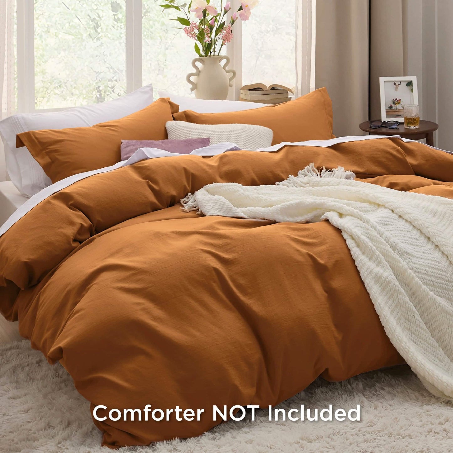 ButterySoft Ultra Soft Hypoallergenic Microfiber Duvet Cover Set