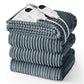 Ribbed Heated Blanket
