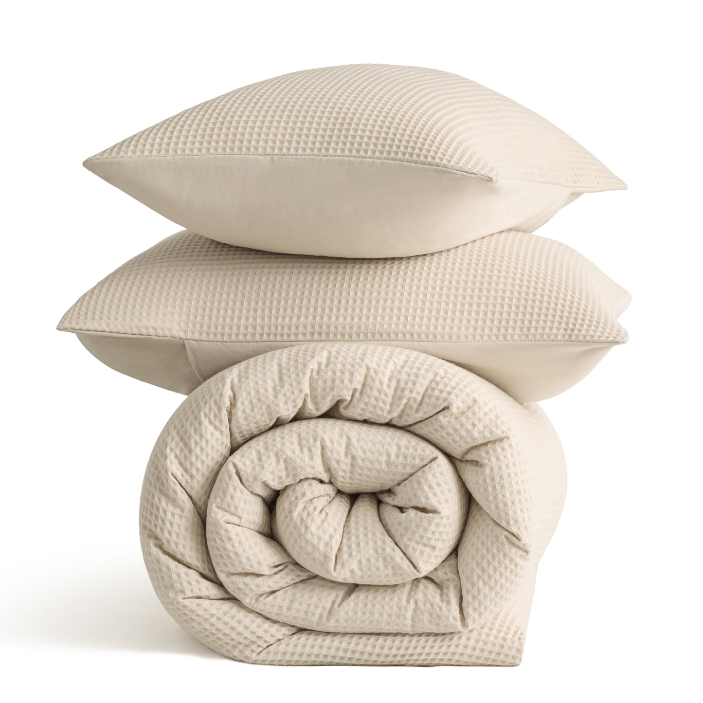 Classic Waffle Comforter Set