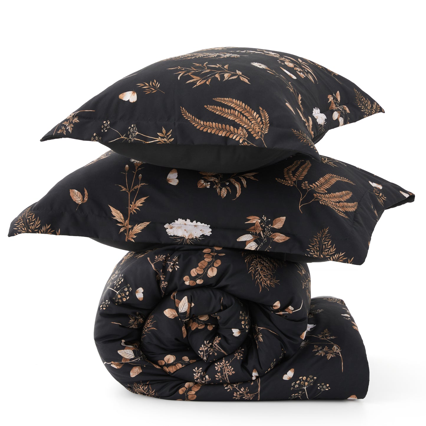 Retro Botanical Comforter Set