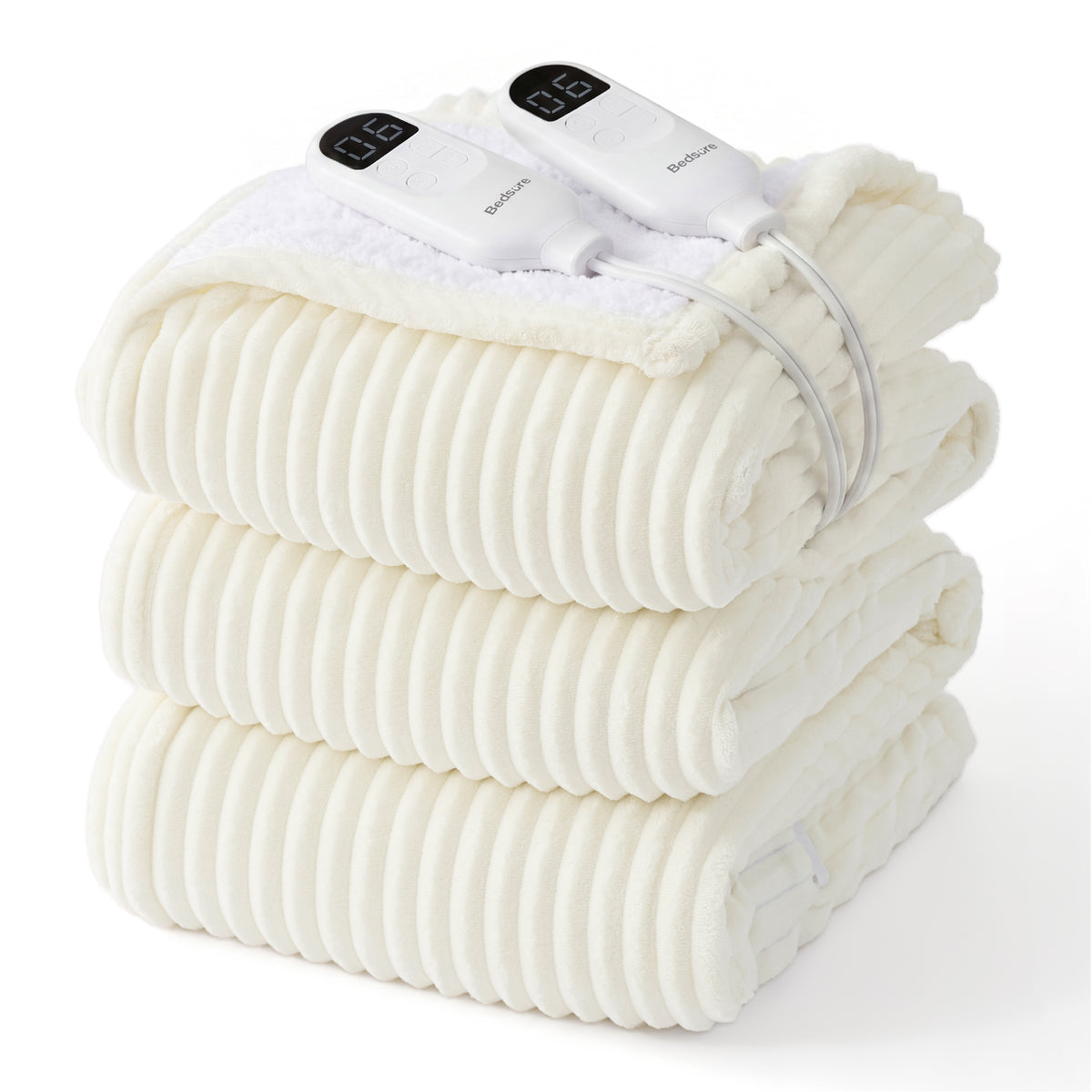 Ribbed Heated Blanket