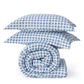Gingham Comforter Set