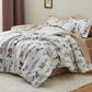 Retro Botanical Comforter Set