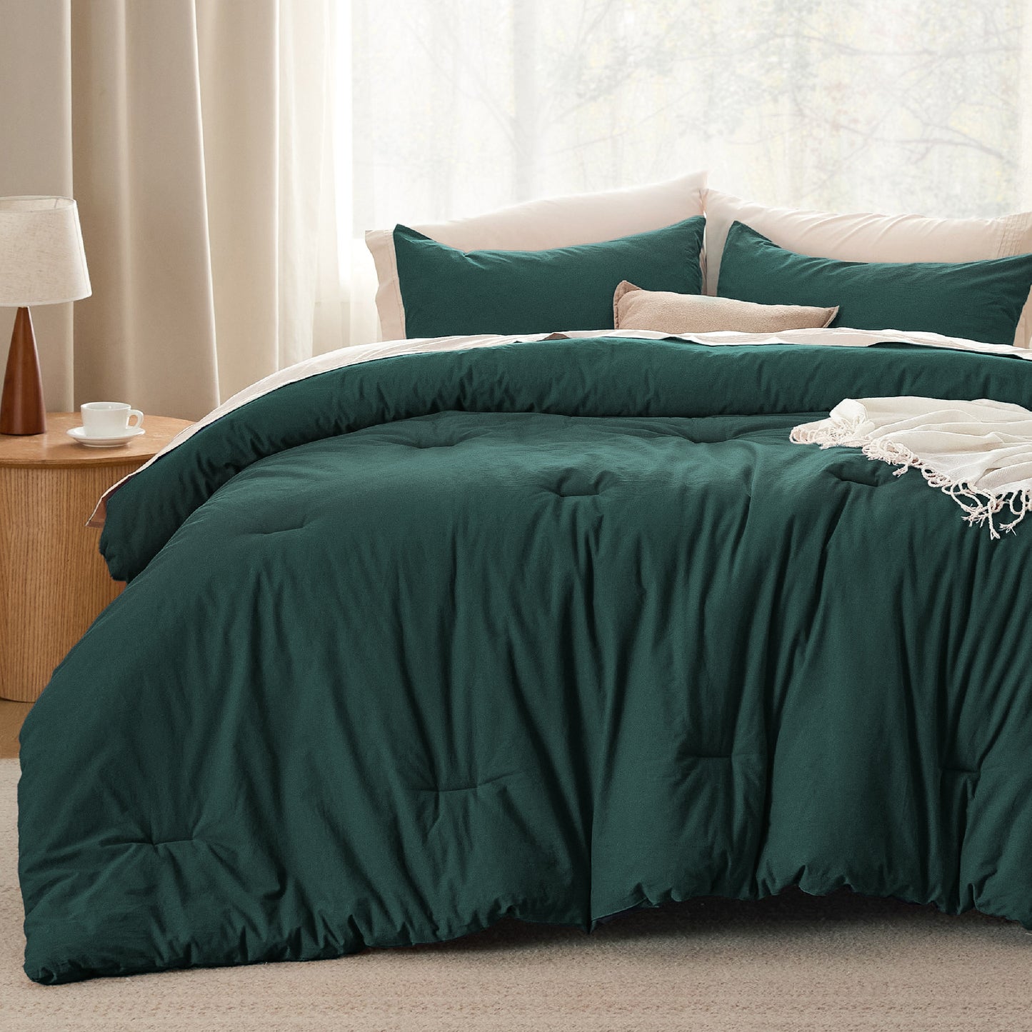 GentleSoft® Prewashed Cotton Comforter Set