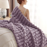Plush Stripe Blanket