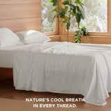 Bedsure Lyocell Cotton Sheet Set - Cooling Sheets