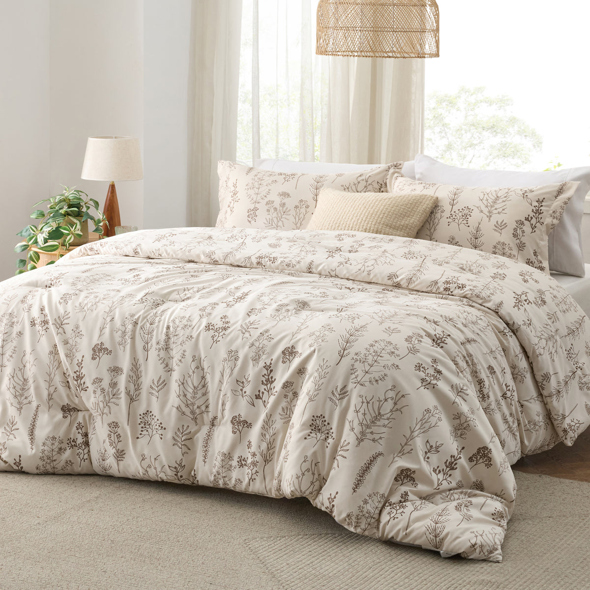 Floral Comforter Set